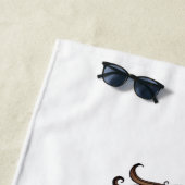 Golden Owl Cream Strandtuch (Beispiel)