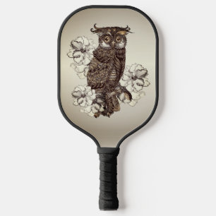 Golden Owl Creme Blume Pickleball Schläger