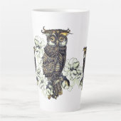 Golden Owl Grüne Orchideen Milchtasse (Vorderseite)