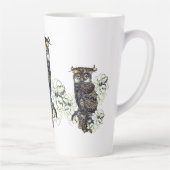 Golden Owl Grüne Orchideen Milchtasse (Rechts)