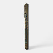 Golden Owl Guardian |  iPhone 16 Pro Case Hülle (Linke Seite)