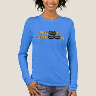 Golden Owl Icon – Minimale Nachtweisheit  Tri-Blend Shirt