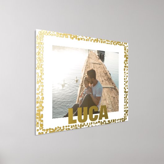 GOLDEN PAINT DROPS Modernes, Fett EDITABLE-TEXT-FO Foliendrucke (Ablage )