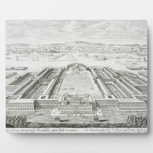 Golden Palace of the Kaiser Nero (AD 54-68), Rom Fotoplatte (Vorderseite)