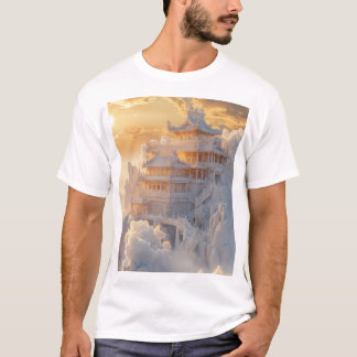Golden Palace White Jade T - Shirt Design