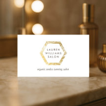 Golden Palms Spray Tanning Salon Logo auf Weiß