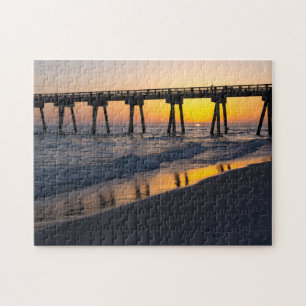 Golden Panama City Beach Sonnenuntergang Rätsel Puzzle
