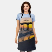 Golden Panama City Beach Sonnenuntergang Schürze (Getragen)