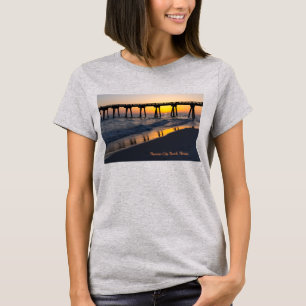 Golden Panama City Beach Sonnenuntergang T-Shirt