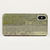 Golden Panes Case-Mate iPhone Hülle (Rückseite (Horizontal))