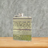 Golden Panes Flachmann