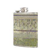 Golden Panes Flachmann (Links)