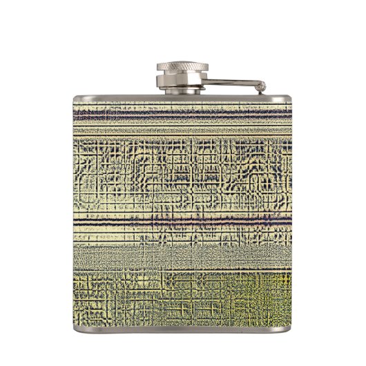 Golden Panes Flachmann (Rückseite)