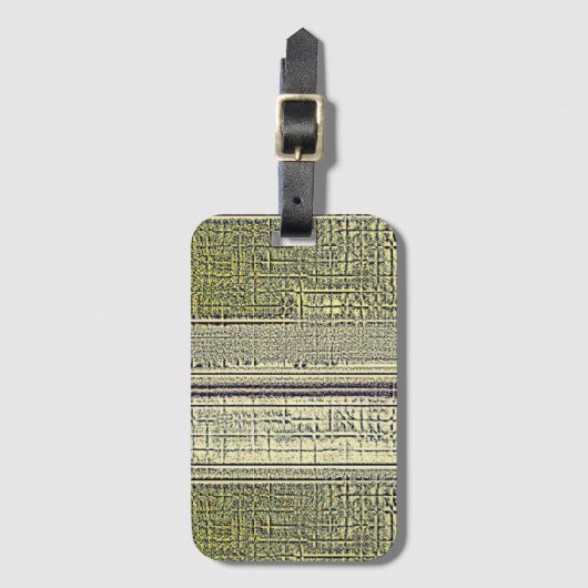 Golden Panes Gepäckanhänger (Vorderseite Vertikal)