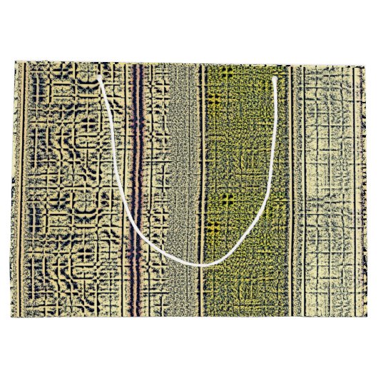 Golden Panes Große Geschenktüte (Rückseite)