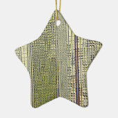 Golden Panes Keramikornament (Links)