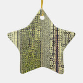 Golden Panes Keramikornament (Hinten)