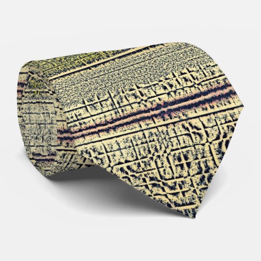 Golden Panes Krawatte (Gerollt)