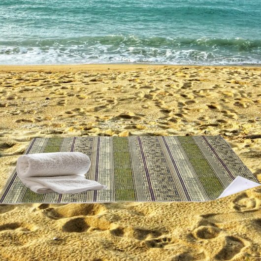 Golden Panes Strandtuch