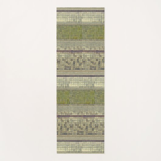 Golden Panes Yogamatte (Vorderseite)