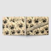Golden Pansy Guest Book Gästebuch (Voll)