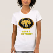 Golden Panther Emblem T-Shirt (Vorderseite)