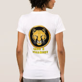 Golden Panther Emblem T-Shirt (Rückseite)