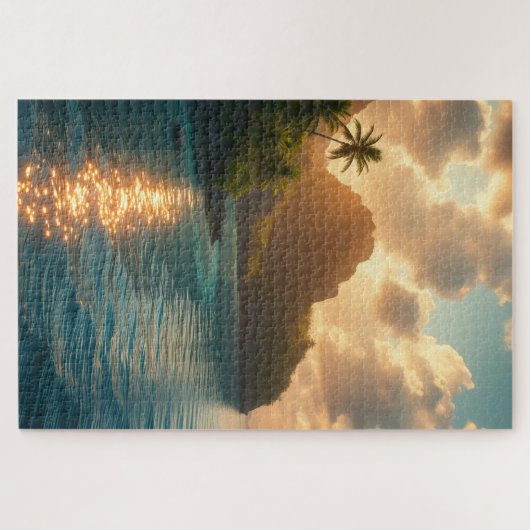 Golden Paradise Puzzle (Horizontal)