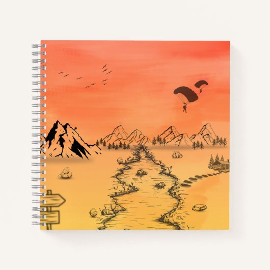 Golden Path Notizbuch (Vorderseite)