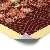 Golden Pavillion Zen Art Poster (Ecke)