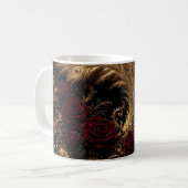 Golden Peacock Barock  Kaffeetasse (Vorderseite Links)