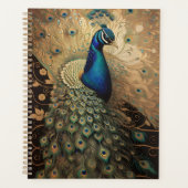 Golden Peacock Bird Planer (Vorderseite)