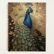 Golden Peacock Bird