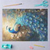 Golden Peacock Seidenpapier (Basteln)