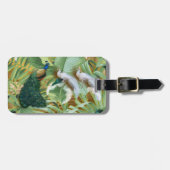 Golden Peacock Tempel Gepäckanhänger (Vorderseite horizontal)