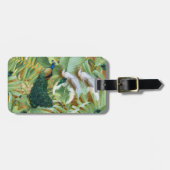 Golden Peacock Tempel Gepäckanhänger (Vorderseite horizontal)