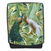 Golden Peacock Tempel Rucksack (Vorderseite)