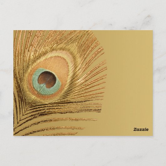 Golden Peacock Tischnummer (Rückseite)