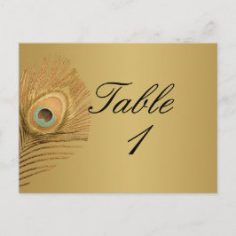 Golden Peacock Tischnummer