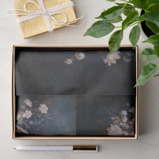 Golden Peacock X3 Decoupage Seidenpapier (Geschenk)