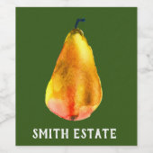 Golden Peak Art Weinetikett (Einzelnes Label)