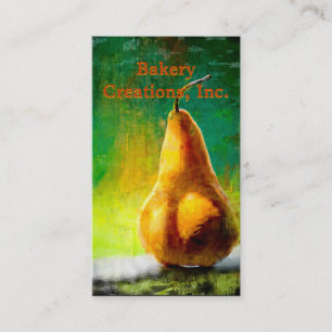 Golden Peak Bakery / Catering Business Card Visitenkarte