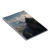 Golden Peak Rio Skyline Notebook Notizblock (Rechte Seite)