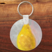 Golden Peak Still Life Wasserfarbe Schlüsselanhänger (Vorderseite)