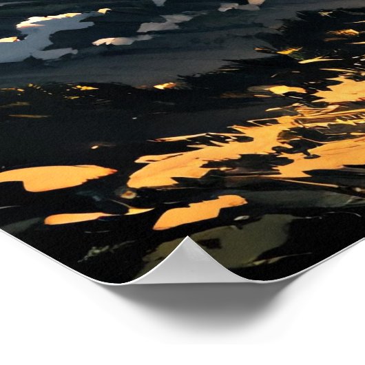 Golden Peaks: Eine Reise durch zwei Soule Poster (Ecke)