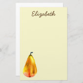 Golden Pear Briefpapier (Vorne/Hinten)