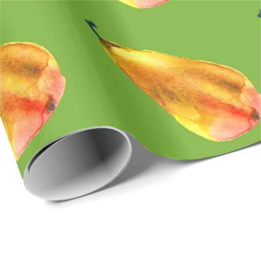 Golden Pear Geschenkpapier (Rolleneckpunkt)