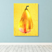 Golden Pear Leinwanddruck (Insitu (Holzboden))