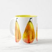 Golden Pear Zweifarbige Tasse (Vorderseite Links)