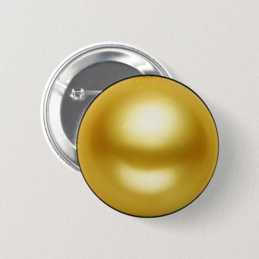 Golden Pearl Button (Vorne & Hinten)